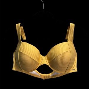 Victoria's Secret Sunny Yellow Ribbed Binkini top